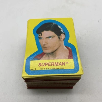 1980 Topps Superman 2: Picture Card Series Complete Set (88/88) + 22 Stickers - Image 1 of 4