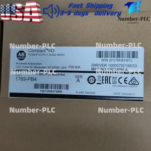 Allen-Bradley 1769-PB4 CompactLogix Power Supply 1769PB4 New Factory Sealed - Picture 1 of 5
