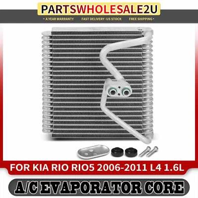 Front A/C Evaporator Core for Kia Rio Rio5 2006-2011 L4 1.6L w/ Pressing Plate - Image 1 of 4