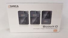 NEW SEALED, COMICA BoomX-D D2, 2.4G Digital 1-Trigger-2 Wireless Microphone