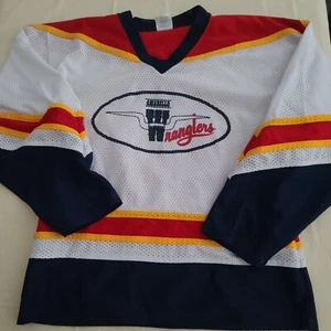 Amarillo Wranglers CHL Vintage Athletic Knit Hockey Jersey Size S Small - Picture 1 of 6