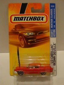 Matchbox Heritage Classics '69 Cadillac Limousine Deville rot 2/8 1:64 C17-304 - Bild 1 von 11