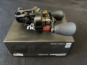 Abu Garcia REVO 4 PREMIER 6.6.1 LH Low Profile Baitcast Reel - REVO4 PRM NEW - Picture 1 of 8