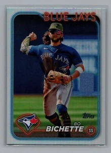 2024 Topps #563 Bo Bichette Rainbow Foil Toronto Blue Jays - Imagen 1 de 2
