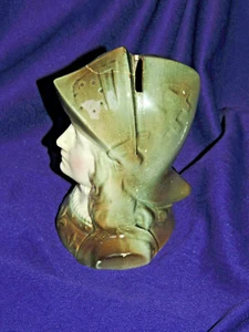 grandeTirelire à Casser Barbotine Jeanne d'Arc Fin XIXème  A RESTAURER - Picture 1 of 5