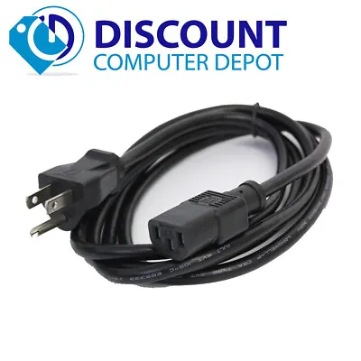 3 Prong Replacement AC Power Cord Cable US Plug For PC Desktop Dell XBox Cisco • 0.99$
