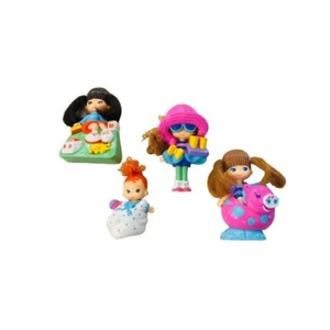 Little Snaps Dolls Set of 4 by Silverlit Vintage 1990s - Picture 1 of 20