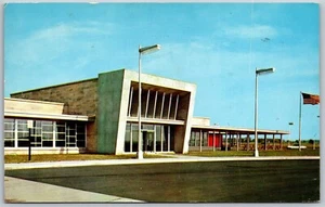Vintage Indiana IN Glashaus Restaurants Mautstraße 1950er Ansicht Postkarte - Bild 1 von 2