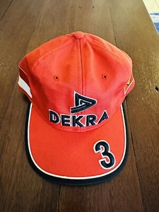 VTG Michael Schumacher Cap Hat 1998 DEKRA Ferrari 3 F1 Racing Mens One Size - Picture 1 of 5