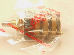 Mil-Spec Grayhill M3786/4-0066 / 44M30-03-6-2N 3Deck 6P 2Pos. Rotary Switches - Picture 1 of 3