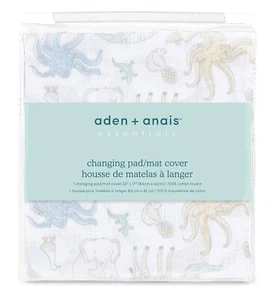 Aden + Anais Essentials Wickelkissen/Mattenabdeckung, naturhistorische Arten - Neu mit Etikett - Bild 1 von 3