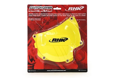 Protector de cubierta de embrague amarillo RHK Suzuki RMZ450 2017 2018 2019 2020 2021 2022 Foto 1 de 4