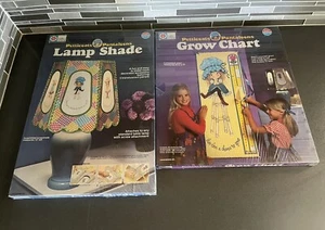 Vtg Sealed Lampshade & Grow Chart PETTICOATS & PANTALOONS CRAFTS BY WHITING 70’s - Picture 1 of 6