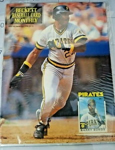 Beckett Baseball Card Monthly November 1990 Issue #68 Barry Bonds - Picture 1 of 2