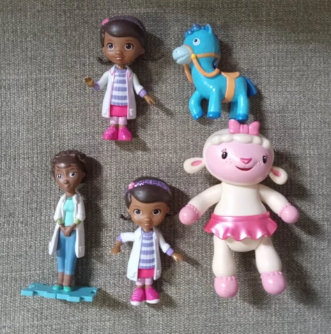 Doc McStuffins Figure Lot of 5 Disney Just Play- doc maisha stuffy lambie Cover