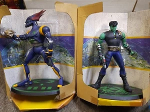 Reboot 2 Figure Lot 10" Megabyte + Matrix Loose Mint Attached To Inner Box 2001  - Picture 1 of 10