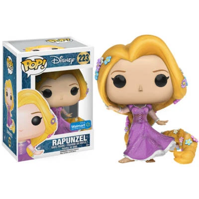 Funko Pop! #223: Disney Tangled Princess Rapunzel Figure, DMG BOX Exclusive NEW - Image 1 of 2