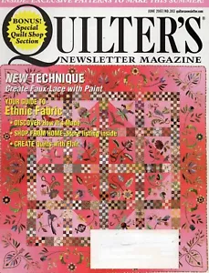 2007 June No.393 Quilter's Newsletter Magazine Vintage #Q125 - Foto 1 di 3