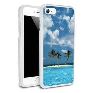 Tropical Deserted Island - Beach Ocean Hybrid Case für Apple iPhone 7 oder 7+ Plus - Bild 1 von 3
