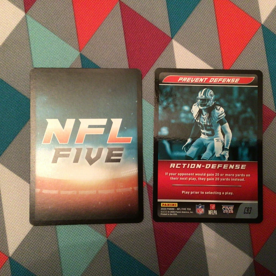 Richard Sherman #C93 49ers common Base 2020 Panini Edition NFL five TCG - Image 1 of 1