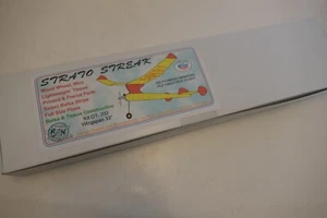 1x Raro RN Modelli Stratos Streak Pylon Free Flight o RC Assist Balsa Flys Migliore! - Foto 1 di 10
