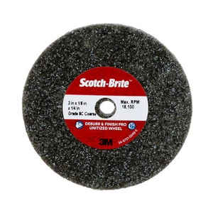 Scotch-Brite Deburr & Finish Pro Unitized Wheel, DP-UW, 8C Coarse+ - Picture 1 of 3