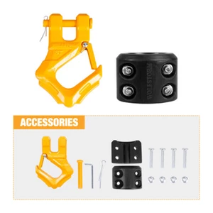 15T Winch Hook Rubber Stopper For Synthetic Winch Rope Cable UTV ATV 33000lbs - Picture 1 of 9