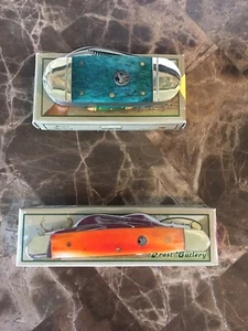 Lot of (2) Whitetail Cutlery Bone Handle Closed Pocket Knife. Congress, Toe Nail - Picture 1 of 3