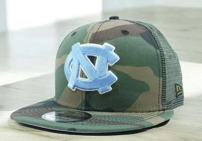 [60269847] MENS NEW ERA NCAA NORTH CAROLINA TAR HEELS 950 CAMO TRUCK D3 SNAPBACK - Image 1 of 4