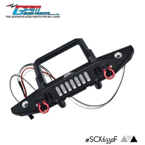 Aluminum Front Bumper  for AXIAL 1/6 SCX6 JEEP JLU WRANG LER 4WD - Picture 1 of 6