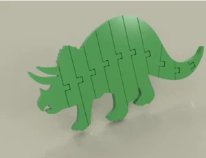 Articulated Triceratops - Picture 1 of 1