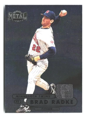 1998 Metal Universe #49 Brad Radke - Image 1 of 2