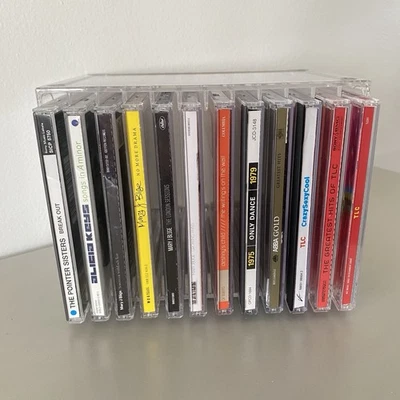 Lot of 12 CDs Mary J. Blige TLC Alicia Keys Pop Rock R&B Mixed With Clear Case Foto 1 de 4