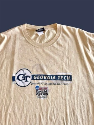 Jansport Vintage Adult 2XL Georgia Tech Yellow Jackets T-Shirt 2006 NCAA World - Image 1 of 4