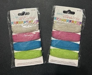 2 Spellbinders Celebrations Linen Thread SCT-001 (216) - Picture 1 of 4
