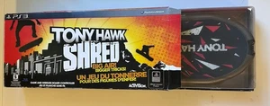 PS3 PlayStation 3 Tony Hawk Shred Big Air Bigger Tricks! Game And Wireless Board - Picture 1 of 3