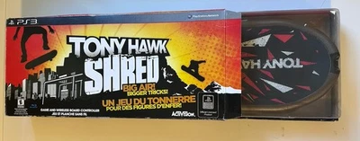 PS3 PlayStation 3 Tony Hawk Shred Big Air Bigger Tricks! Game And Wireless Board - Image 1 of 3