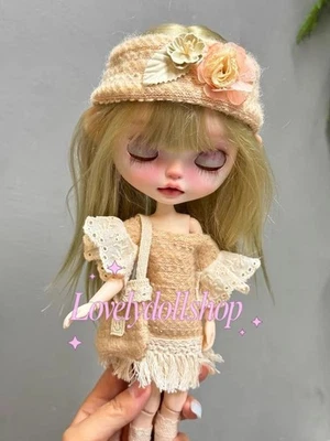 Conjunto de ropa para muñeca hecha a mano trajes para muñeca 1/6 BJD SD 30 cm muñeca Blythe Barbie Foto 1 de 4