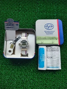 Casio Twin Sensor Digitaluhr Wassertiefenbarometer Thermometer weiß - Bild 1 von 10