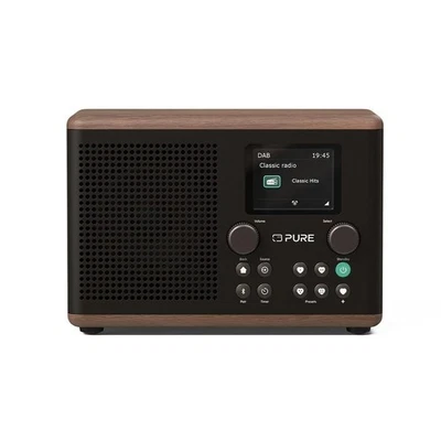 PURE Classic H4 Coffee Black/Walnut DAB+ Radio #1907365 - Bild 1 von 4
