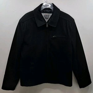LEVI STRAUSS Herren Medium 60% WOLLE Trucker gefütterte Jacke wunderschön rauchfrei Zuhause - Bild 1 von 5