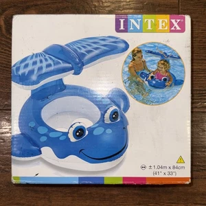 NEUF Intex Whale Baby Float 2014 piscine eau poisson océan bleu 56593NP 25# limite - Photo 1/2