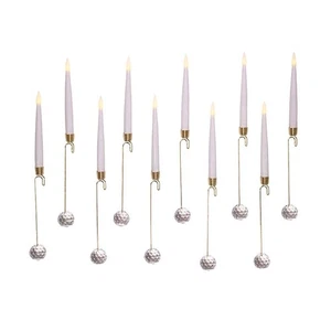 Kurt S. Adler 10-Piece Multi Inch Candle Light Set with Faceted Glass & Remote  - Picture 1 of 8