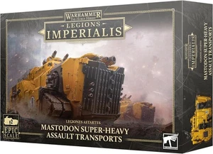 Legions Imperialis - Mastodon Super Heavy Assault Transports nuovo Warhammer - Foto 1 di 1