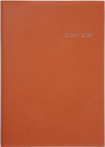 Takahashi 2025 Planner, April Start, A5 Weekly Desk Diary, Casual Size 4, Orange - Picture 1 of 7
