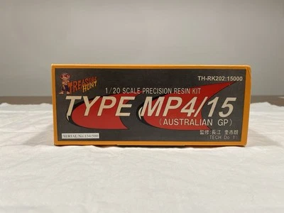 Treasure Hunt 1/20 Mclaren MP4/15 F1 2000 static kit (missing decals) - Immagine 1 di 3