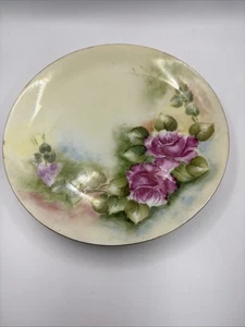R. C. Empire Bavaria Decorative 7” Roses Plate - Picture 1 of 3