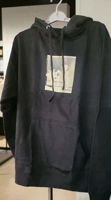 New Smith Men Black Sweater Hoodie Breaker Pullover Long Sleeve Medium D25 NWT  - Image 1 of 4