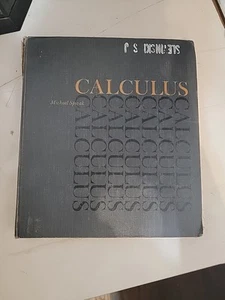 Calculus - Hardcover By Michael Spivak - GOOD 1967 Brandeis 1st Edition Rare! - Picture 1 of 12