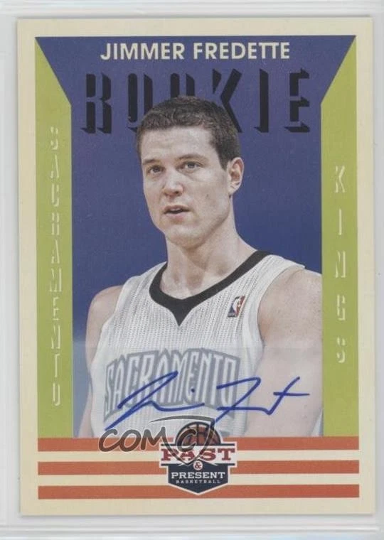 2012-13 Panini Past & Present Signatures Jimmer Fredette #217 Rookie Auto RC - Image 1 of 2